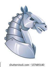 Iron horse head