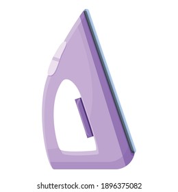 Iron icon. Cartoon of iron vector icon for web design isolated on white background