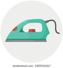 Iron icon clipart avatar logotype isolated vector flat illustration