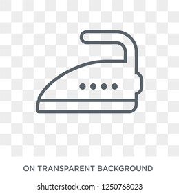 Iron icon. Iron design concept from Electronic devices collection. Simple element vector illustration on transparent background.
