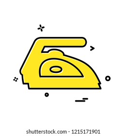 Iron icon design vector