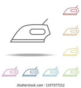 iron icon. Elements of Web in multi colored icons. Simple icon for websites, web design, mobile app, info graphics