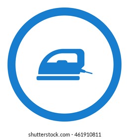 iron Icon, flat design style