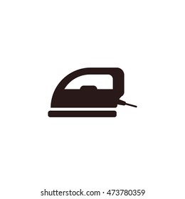 iron Icon, flat design style