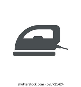 iron Icon, flat design style