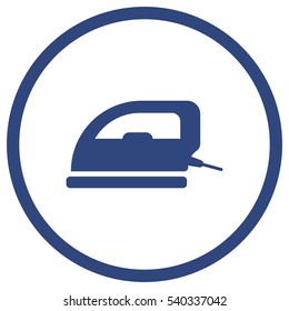 iron Icon, flat design style