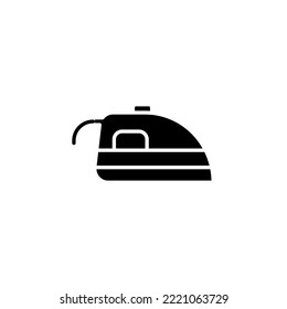 Iron icon glyph style design. Iron vector illustration. isolated on white background.
