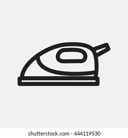 Iron icon illustration isolated vector sign symbol