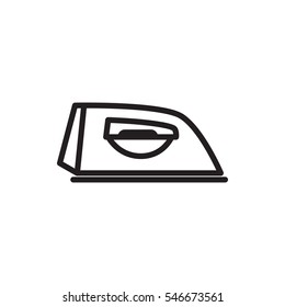 iron icon illustration isolated vector sign symbol