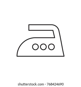 iron icon illustration isolated vector sign symbol