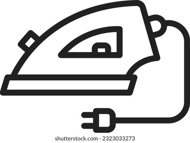 Icono de hierro. Adecuado para aplicaciones móviles.
