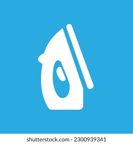 iron icon on a white background, vector illustration