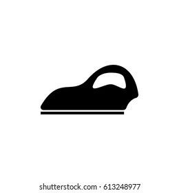 iron icon on the white background