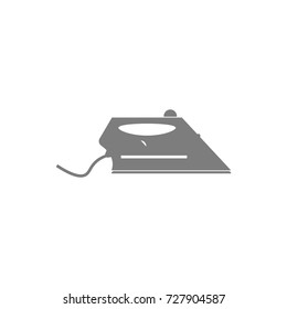 iron icon on white background