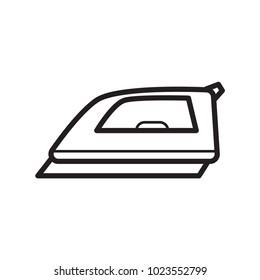 iron icon outline