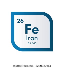 iron icon set. vector template illustration  for web design