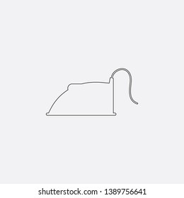 iron icon sign signifier vector