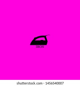 iron icon sign signifier vector