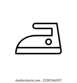 Icono de hierro signo simple Vector