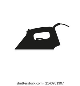 Iron icon. Simple flat vector illustration on a white background.
