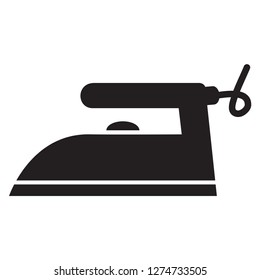 iron icon in trendy flat style 