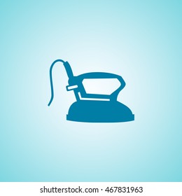 iron icon vector