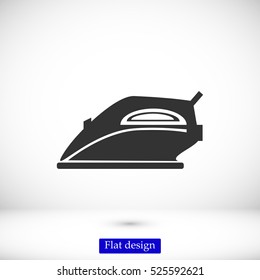 iron icon, vector best flat icon, EPS