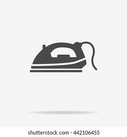 Iron icon. Vector concept illustration for design.