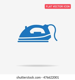 Iron icon. Vector concept illustration for design.