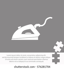 Iron  icon Vector design.