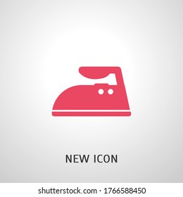 iron Icon. Vector illustration EPS 10.