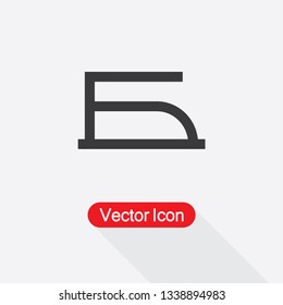 Iron Icon Vector Illustration Eps10