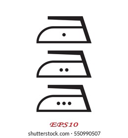 iron, icon, vector illustration eps10