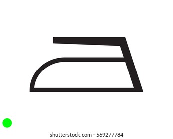 iron, icon, vector illustration eps10