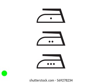 iron, icon, vector illustration eps10