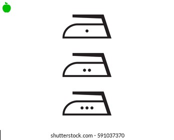 iron, icon, vector illustration eps10