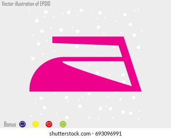 iron, icon, vector illustration eps10