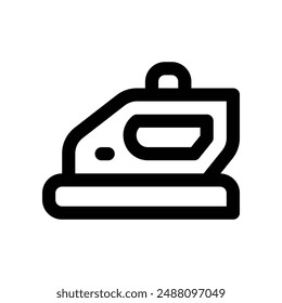 iron icon. vector line icon for your website, mobile, presentation, and logo design.