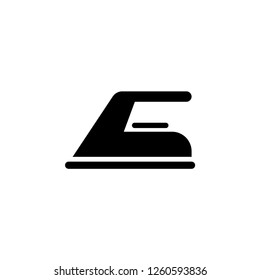 Iron Icon Vector Logo Template.