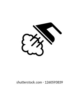 Iron Icon Vector Logo Template.