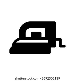 Ilustración de diseño de símbolo de Vector de icono de hierro