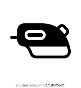 Ilustração de design de símbolo de vetor de ícone de ferro
