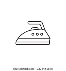 iron icon vector template illustration logo design