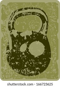 iron kettlebell