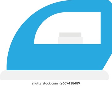 Ilustración plana de Vector de icono indio de lavandería de hierro