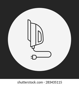 iron line icon