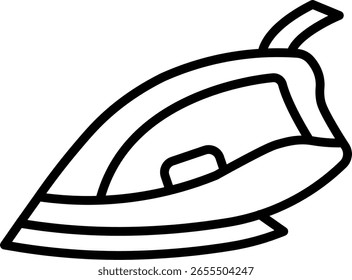 Design de vetor de ícone de linha de ferro