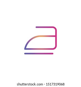 Iron  - Line Vector Icon