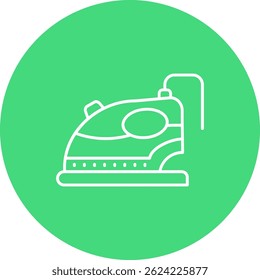 Icono de Vector de la línea de hierro