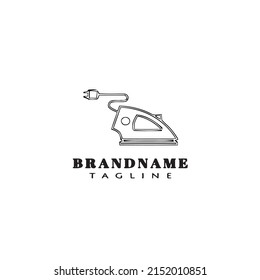 iron logo icon design template modern vector illustration